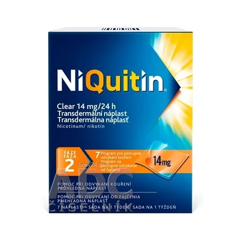 NiQuitin CLEAR 14 mg/24 h