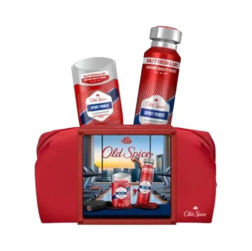OLD SPICE Sport Power Xmas Darčeková sada v taške 2 kusy