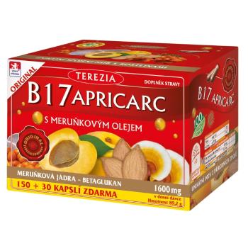 TEREZIA B17 Apricarc s marhuľovým olejom 150 + 30 kapsúl