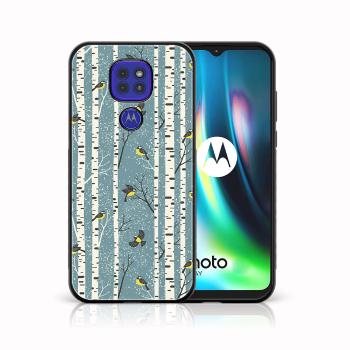 MY ART Kryt s vianočným dizajnom Motorola Moto G9 Play / E7 Plus BIRCH (072)