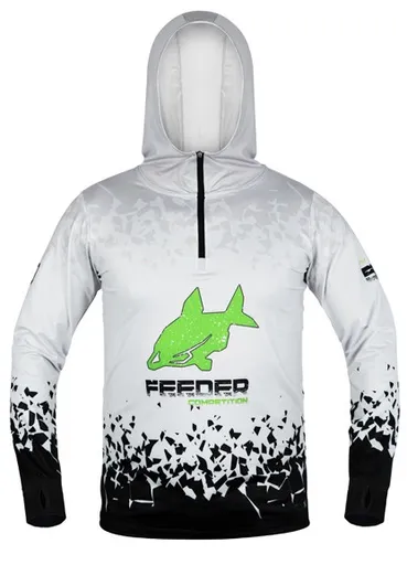 Delphin tričko s kapucňou uv armor 50+ reaxe - xl