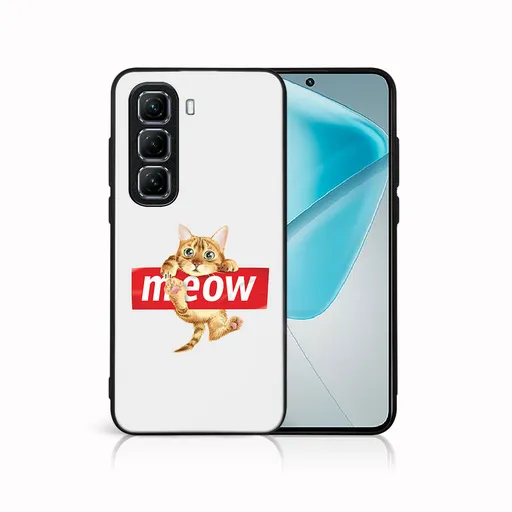 MY ART Ochranný kryt pre Infinix Hot 50 5G MEOW (183)