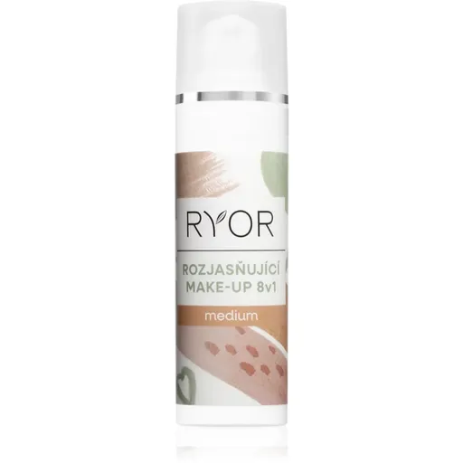 RYOR Decorative Care rozjasňujúci make-up 8 v 1 odtieň Medium 30 ml