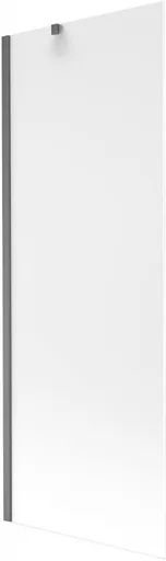MEXEN/S - Next vaňová zástena FIX 70 x 150, dekor, grafit kartáčovaná 895-070-000-00-30-66