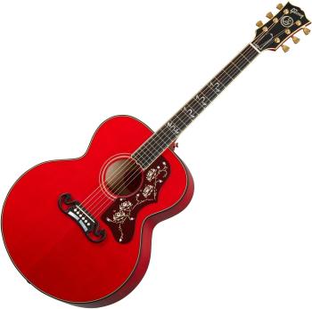 Gibson Orianthi SJ-200 Cherry Elektroakustická gitara Jumbo