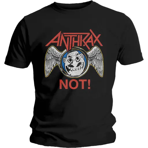 Anthrax tričko Not Wings Čierna S