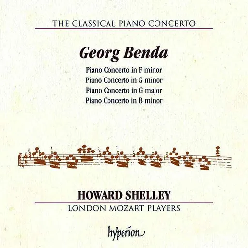 Howard Shelley, GEORG BENDA: PIANO CONCERTO IN F MINOR, G MINOR, G MAJOR, B MINOR, CD