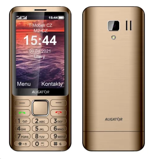 Aligator D950 Dual SIM, zlatá
