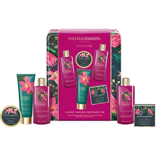 Baylis & Harding Boudoire Tropical Paradise darčeková sada plechový box