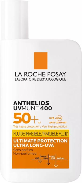 La Roche Posay Fluid na opaľovanie SPF 50+ Anthelios UVMune 400 (Invisible Fluid) 50 ml