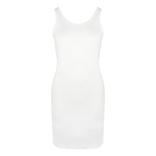 SF (Skinnifit) Dámske letné tielkové šaty - Biela | L