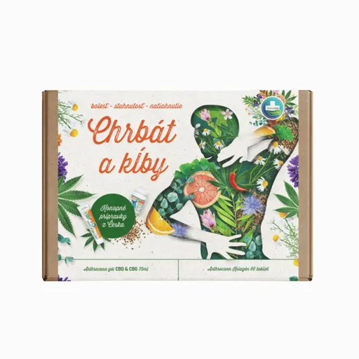 Darčekové balenie CHRBÁT A KĹBY - Annabis