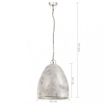 Závesná lampa strieborný kov Dekorhome