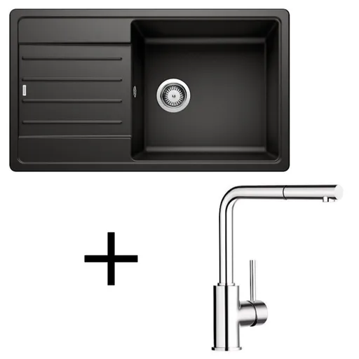 Blanco set Legra XL 6 S + Mila-S chróm sivý vulkán