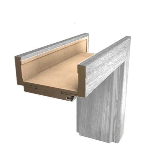 Tunelová zárubeň Naturel 70 cm pre hrúbku steny 24,7-26,7 cm T10BB70