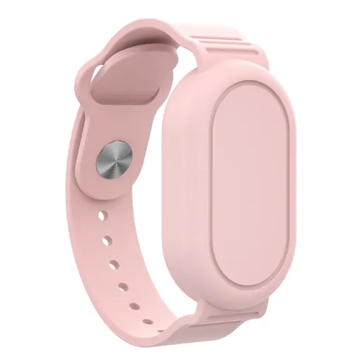 SILICONE Remienok s puzdrom pre Samsung Galaxy SmartTag 2 ružový