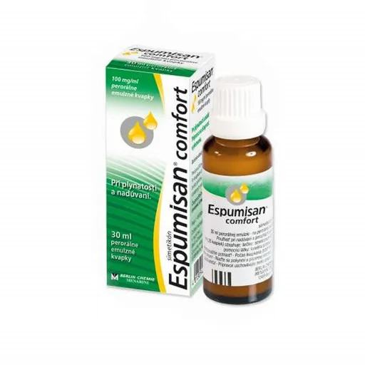 ESPUMISAN Comfort 100 mg/ml perorálne emulzné kvapky 30 ml