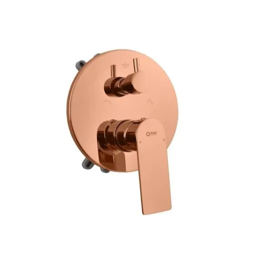 RAV SLEZÁK Nil vaňová batéria vrátane podomietkového telesa ružové zlato kefované NL187BOXZRK