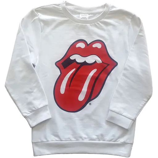 The Rolling Stones mikina Classic Tongue Biela 11 – 12 rokov