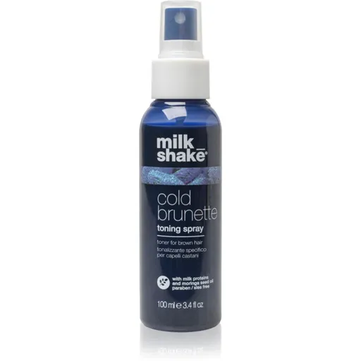 milk_shake® Cold Brunette Toning Spray sprej neutralizujúci mosadzné podtóny 100 ml