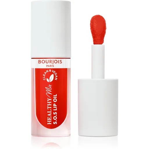 Bourjois Healthy Mix S.O.S Lip Oil olej na pery s hydratačným účinkom odtieň 07 Glazing Red 4.5 g
