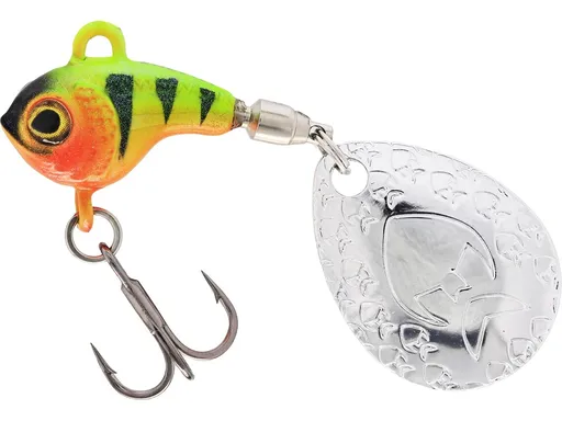 Westin nástraha dropbite tungsten spin tail jig chartreuse perch - 2,2 cm 18 g