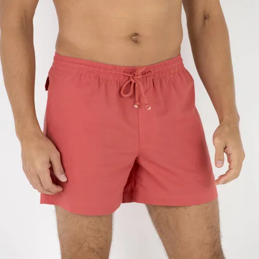 Pohodlné plátenné šortky