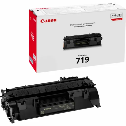CANON 719 BK - originálny toner, čierny, 2100 strán