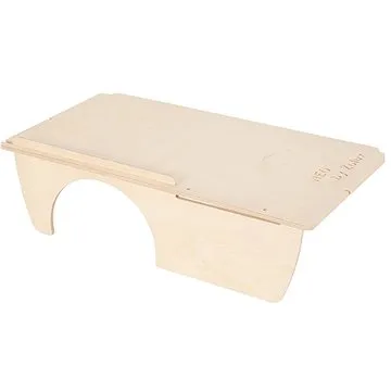 Zolux Úrovňová plošina do klietok Neo 47 × 25 × 0,7 cm s domčekom (3336022041965)