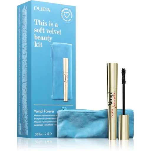 PUPA Milano Vamp! Forever dlhotrvajúca riasenka pre objem odtieň Black 1 ks