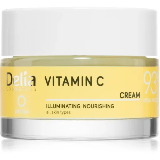 Delia Cosmetics Vitamin C rozjasňujúci denný krém na tvár 50 ml