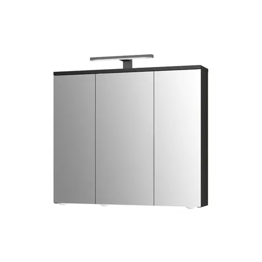 Jokey Arda Zrkadlová skrinka s LED osvetlením čierna ARDALEDC