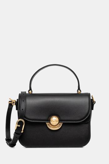 Kožená kabelka Furla čierna farba, WB01475.BX0428.O6000