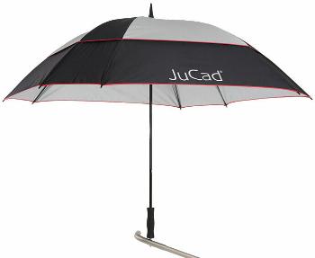 Jucad Windproof With Pin Dáždnik Black/Silver/Red