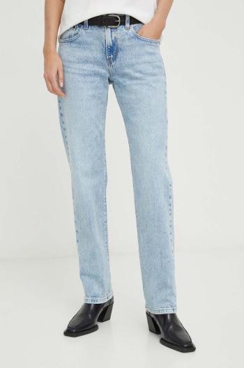 Rifle Levi's MIDDY STRAIGHT dámske, stredne vysoký pás