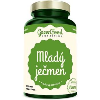 GreenFood Nutrition Mladý ječmen 120 kapslí (8594193920310)