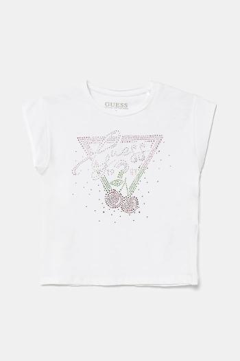 Detské tričko Guess biela farba, J5GI01 K6YW4