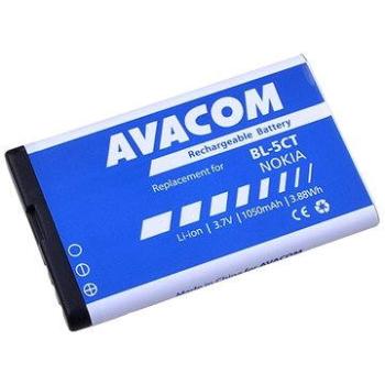 Avacom pre Nokia 6303, 6730, C5, Li-Ion 3,7 V 1050 mAh (náhrada BL-5CT) (GSNO-BL5CT-S1050A)