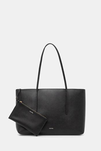 Kabelka Calvin Klein čierna farba, LV04F3274G