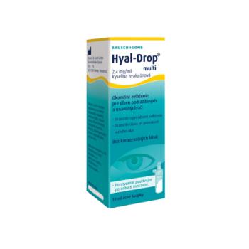 Bausch & Lomb očné kvapky Hyal-Drop Multi 10 ml