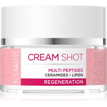 Eveline Cosmetics Cream Shot Multi Peptides regenerační krém proti příznakům stárnutí 50 ml