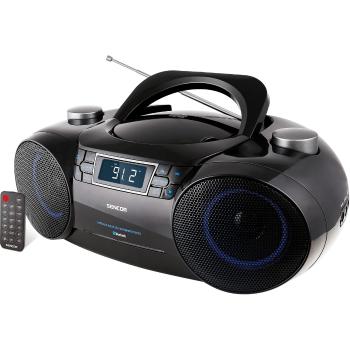 Sencor SPT 4700 rádio, čierna