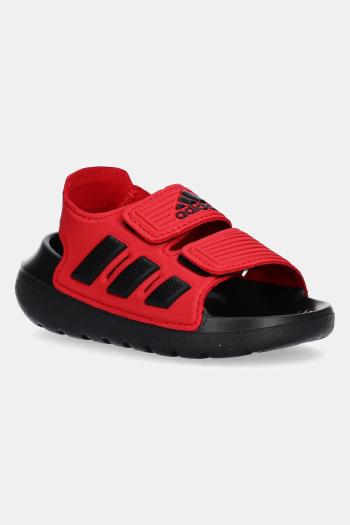 Detské sandále adidas ALTASWIM 2.0 červená farba, JI3063