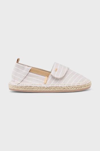 Detské espadrilky Mayoral béžová farba, 45684