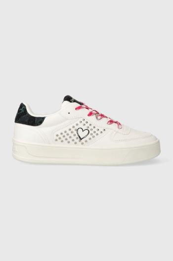 Tenisky Desigual biela farba, 23WSKP08.1000