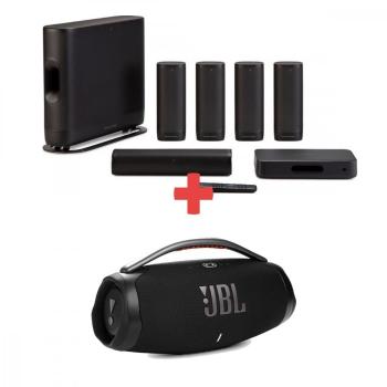 HARMAN KARDON SURROUND + JBL BOOMBOX 3 BLACK