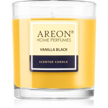 Areon Scented Candle Vanilla Black vonná sviečka 120 g