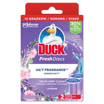 DUCK Fresh Discs WC Levandule náplň 2 x 36 ml