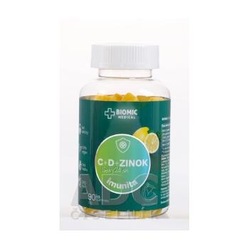 BIOMIC VITAMÍN C+D + ZINOK