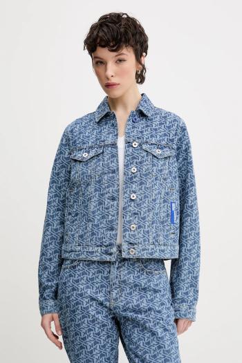 Rifľová bunda Karl Lagerfeld Jeans prechodná, A2W14035